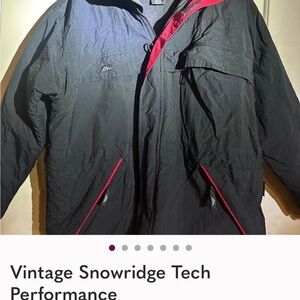 Snowridge Men's Black Performance Jacket